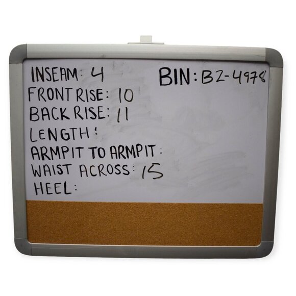 High Rise Shorts M Womens Denim Light Wash Distressed Cutoff Patchwork - Picture 4 of 7